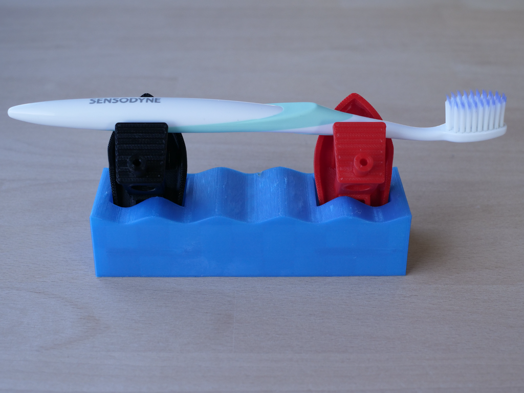 Benchy Toothbrush Holder