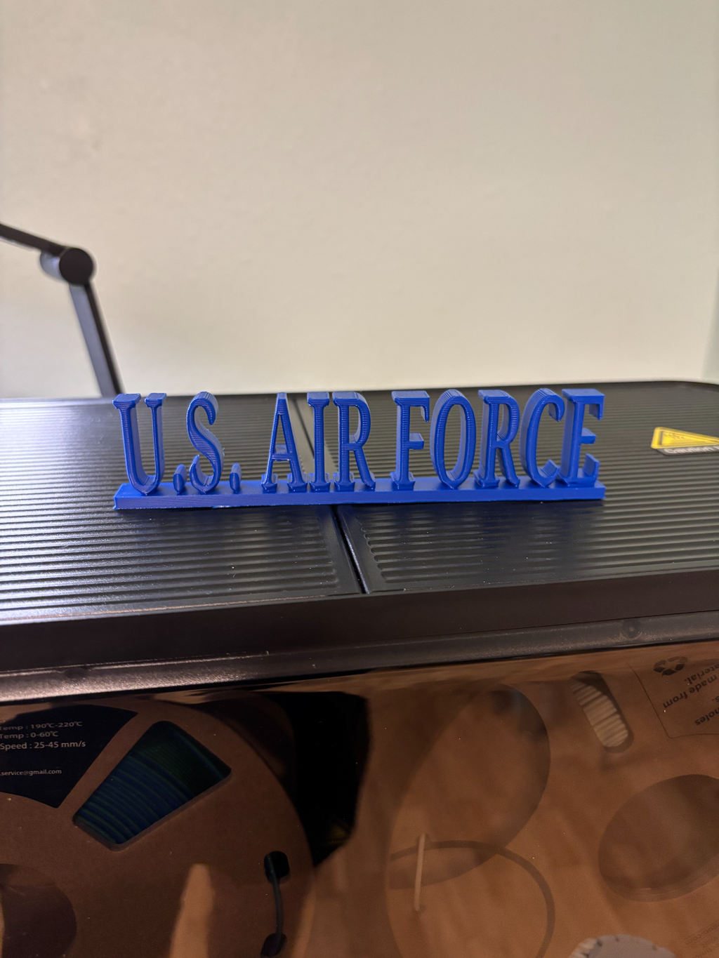 US Military Branch Desk plate