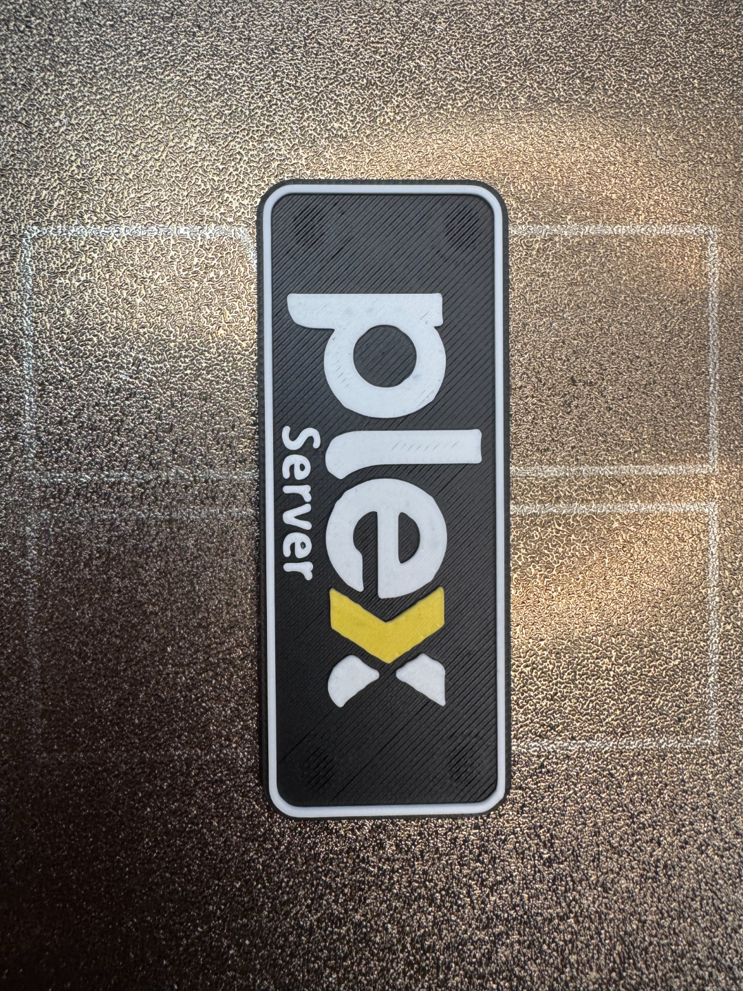 Magnetic Plex Server Badge