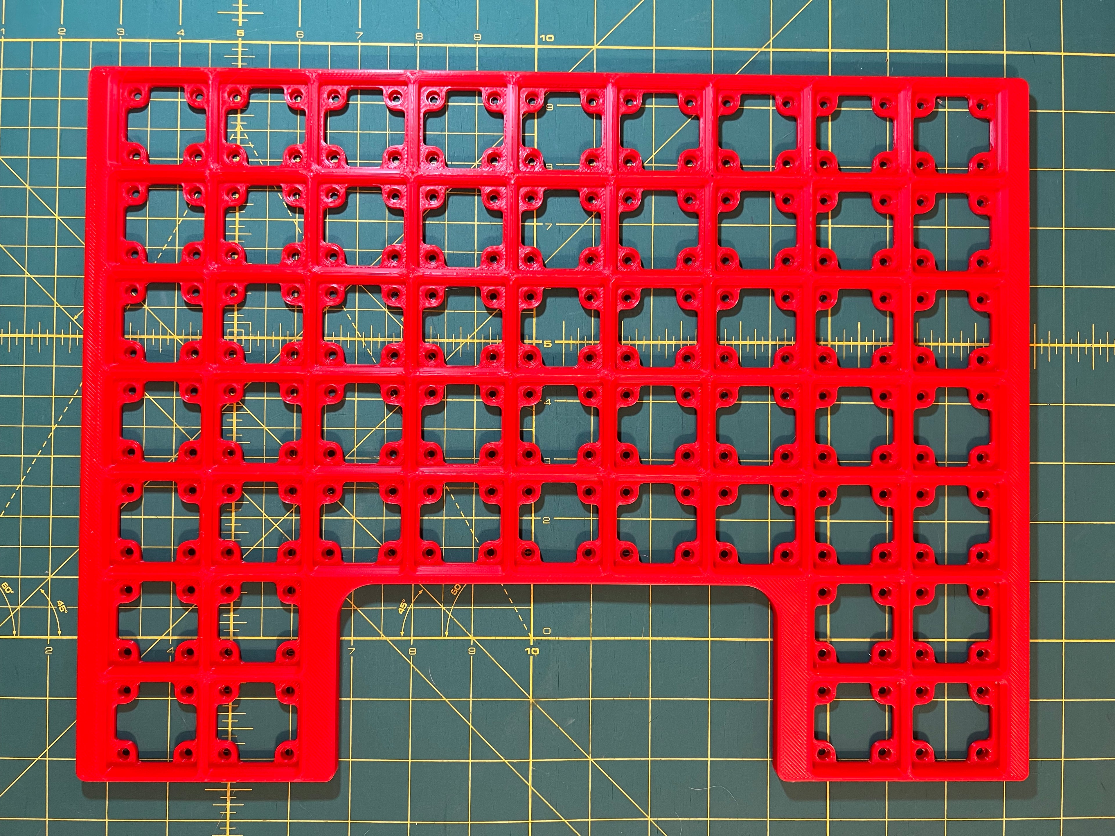 Gridfinity baseplates for Harbor Freight parts organizer (large)