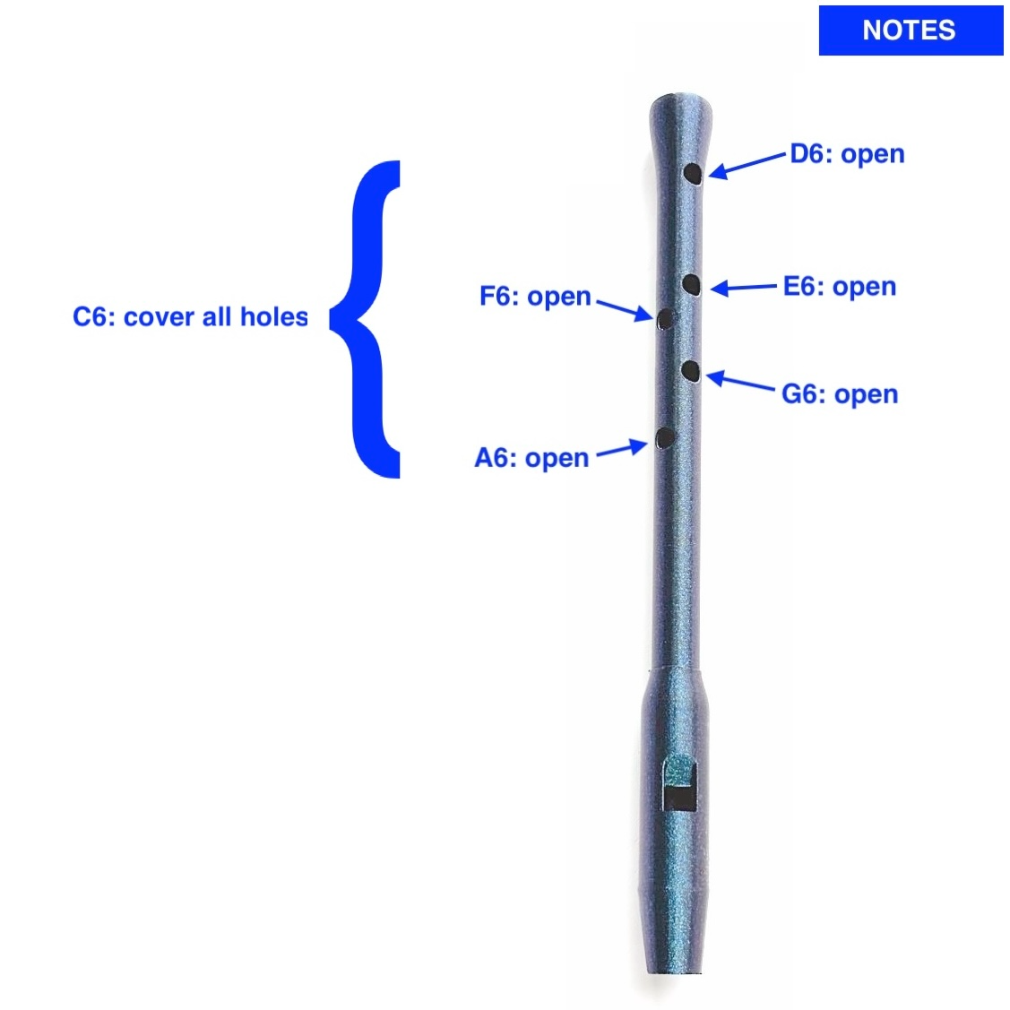 Small Flute (C6)