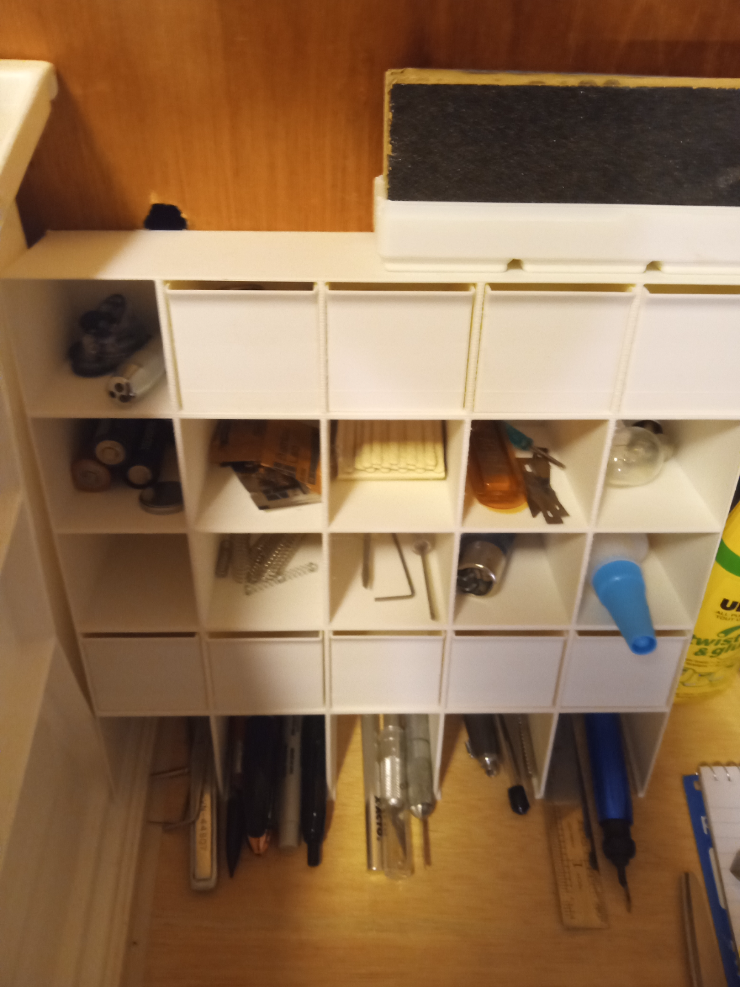 desk organizer shelf