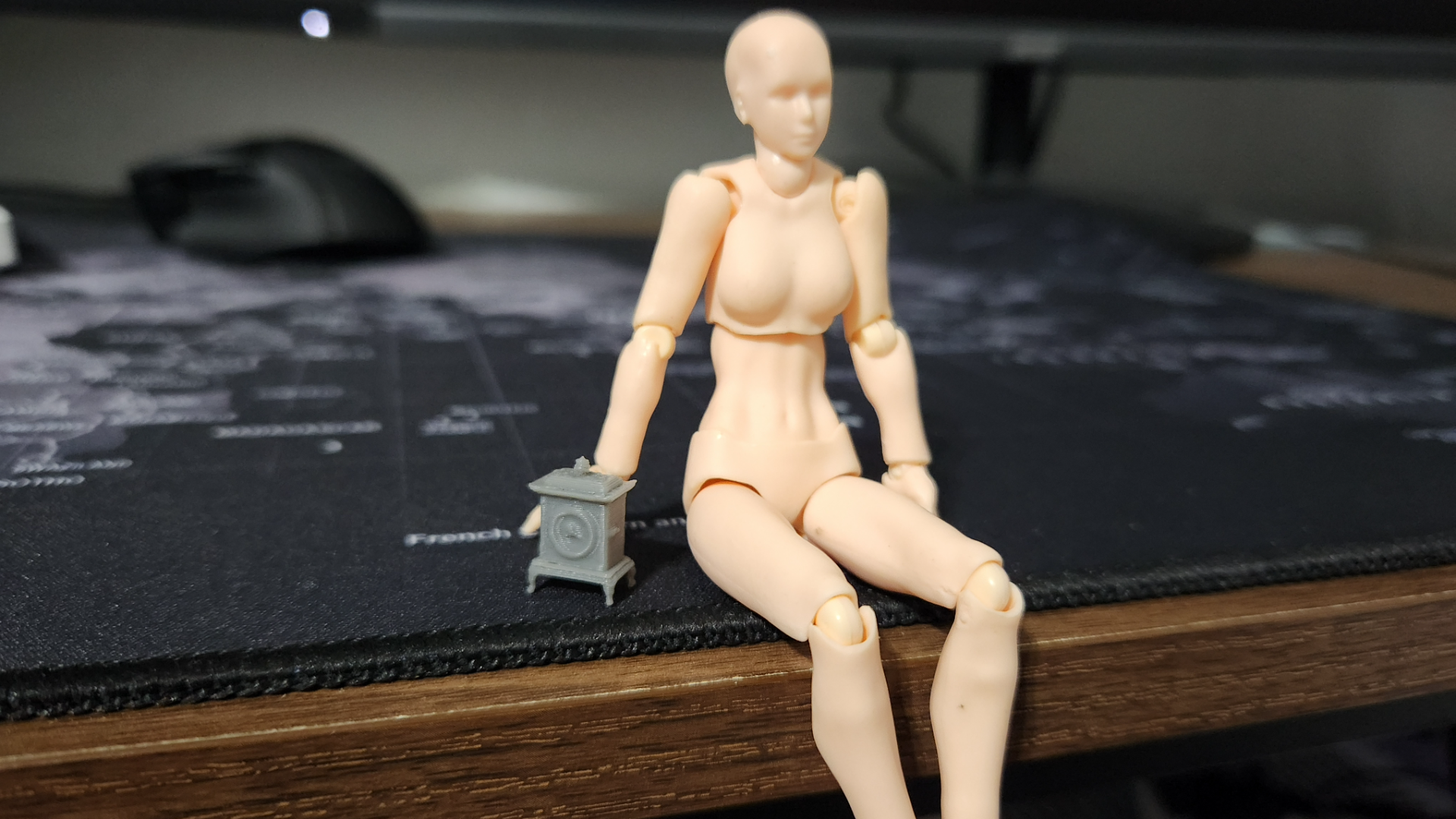 Miniature clock (AI scanner)