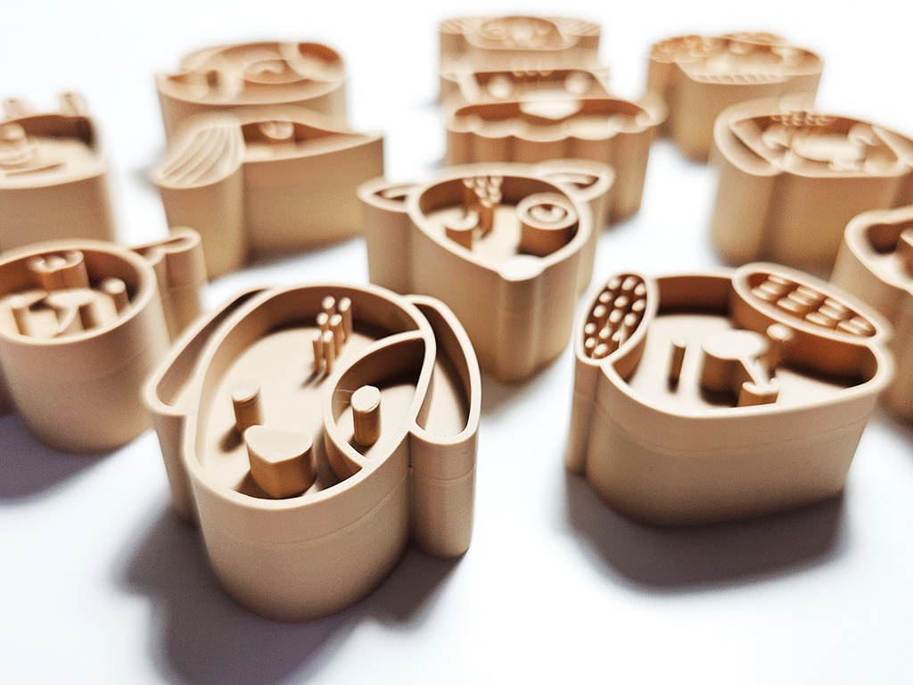 Dog Stamp Set for Pottery or Playdough