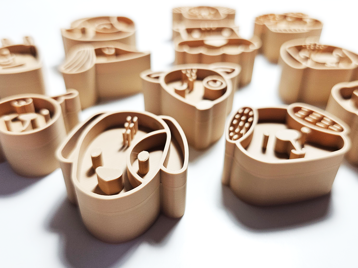 Dog Stamp Set for Pottery or Playdough