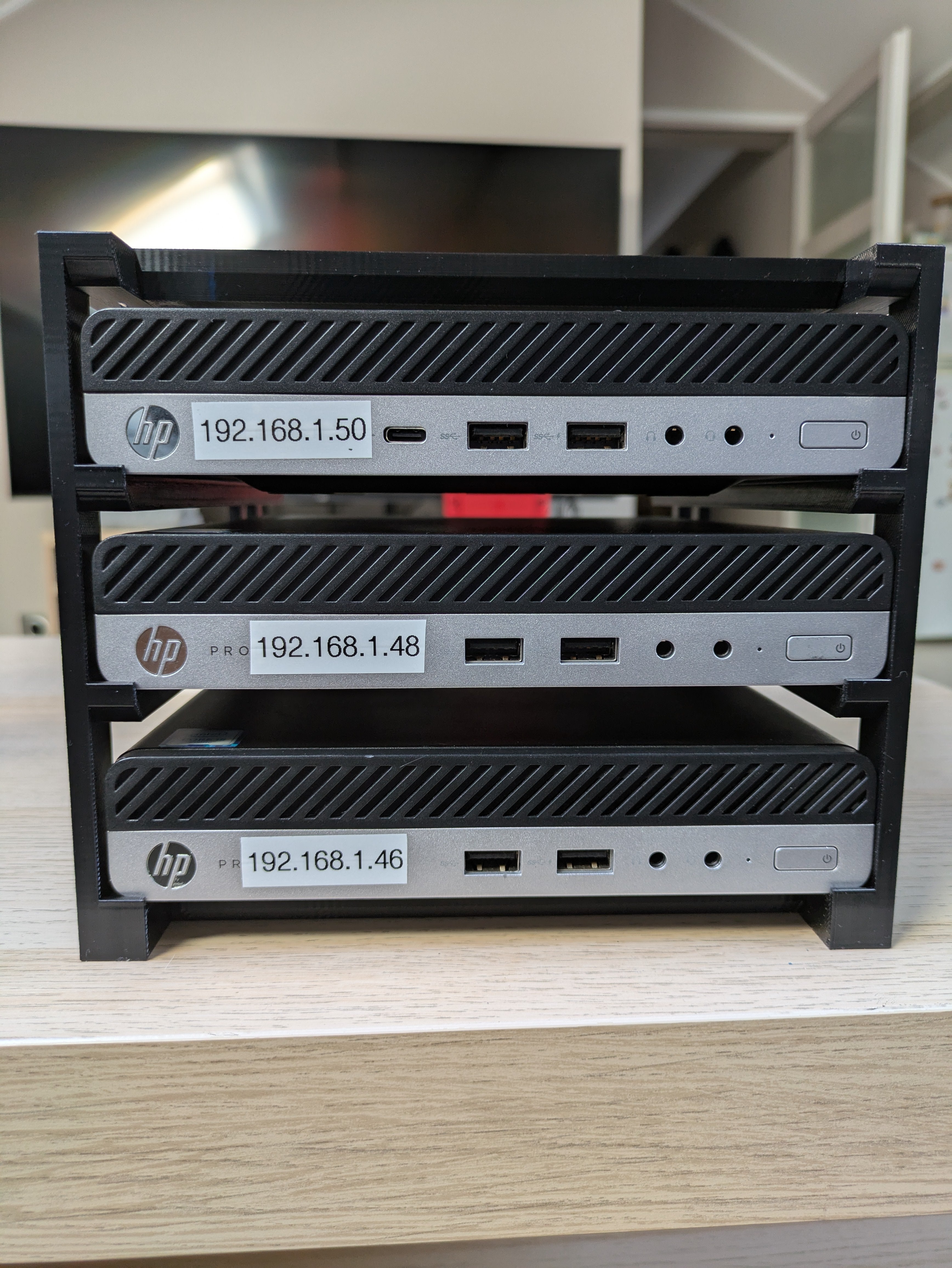 HP Pro/Elitedesk Micro Storage Rack