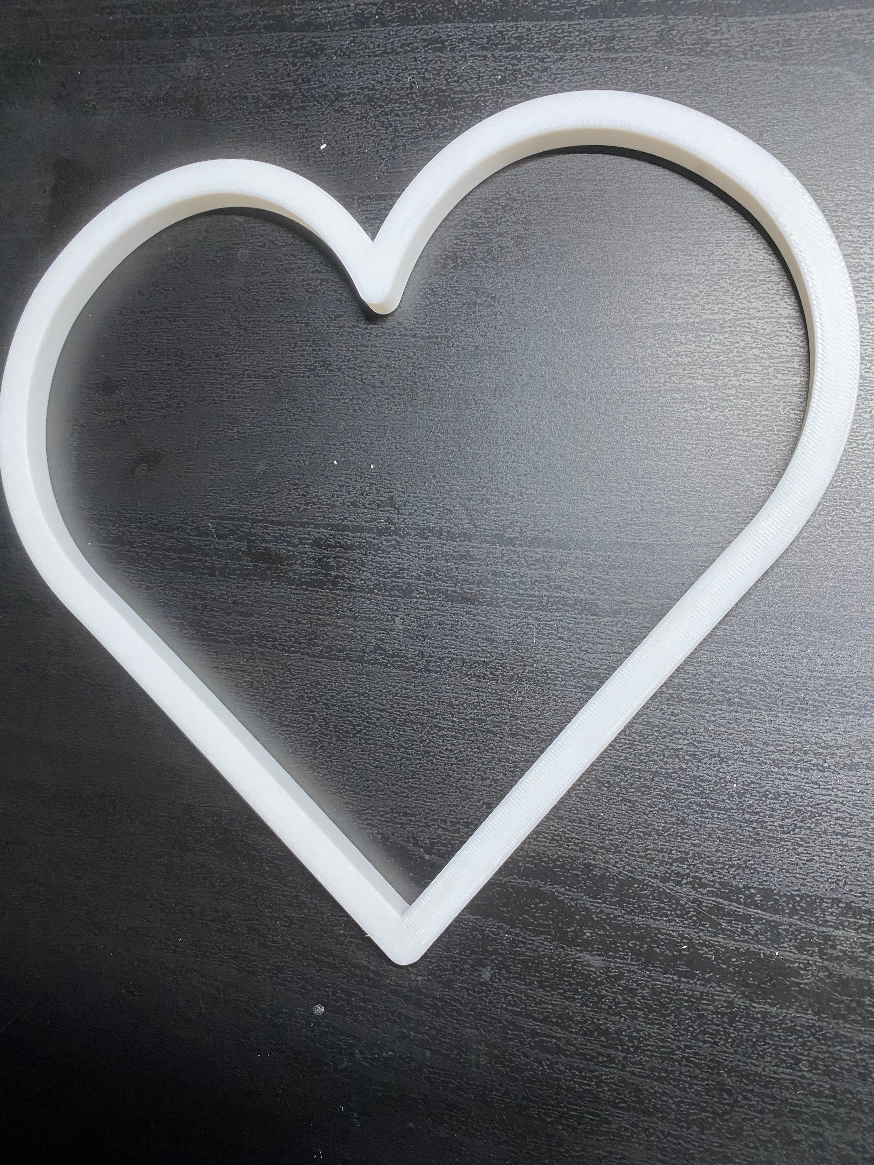 Heart macrame blank
