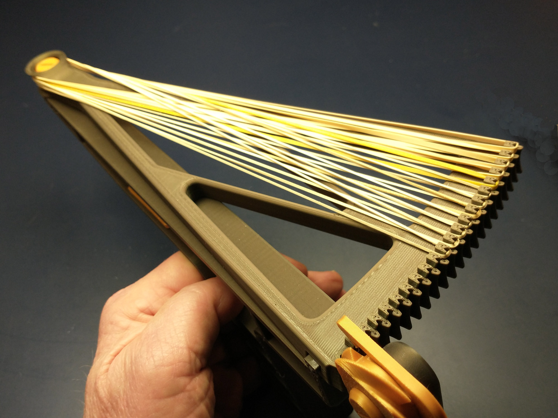 21-Shot Rubber Band Shooter