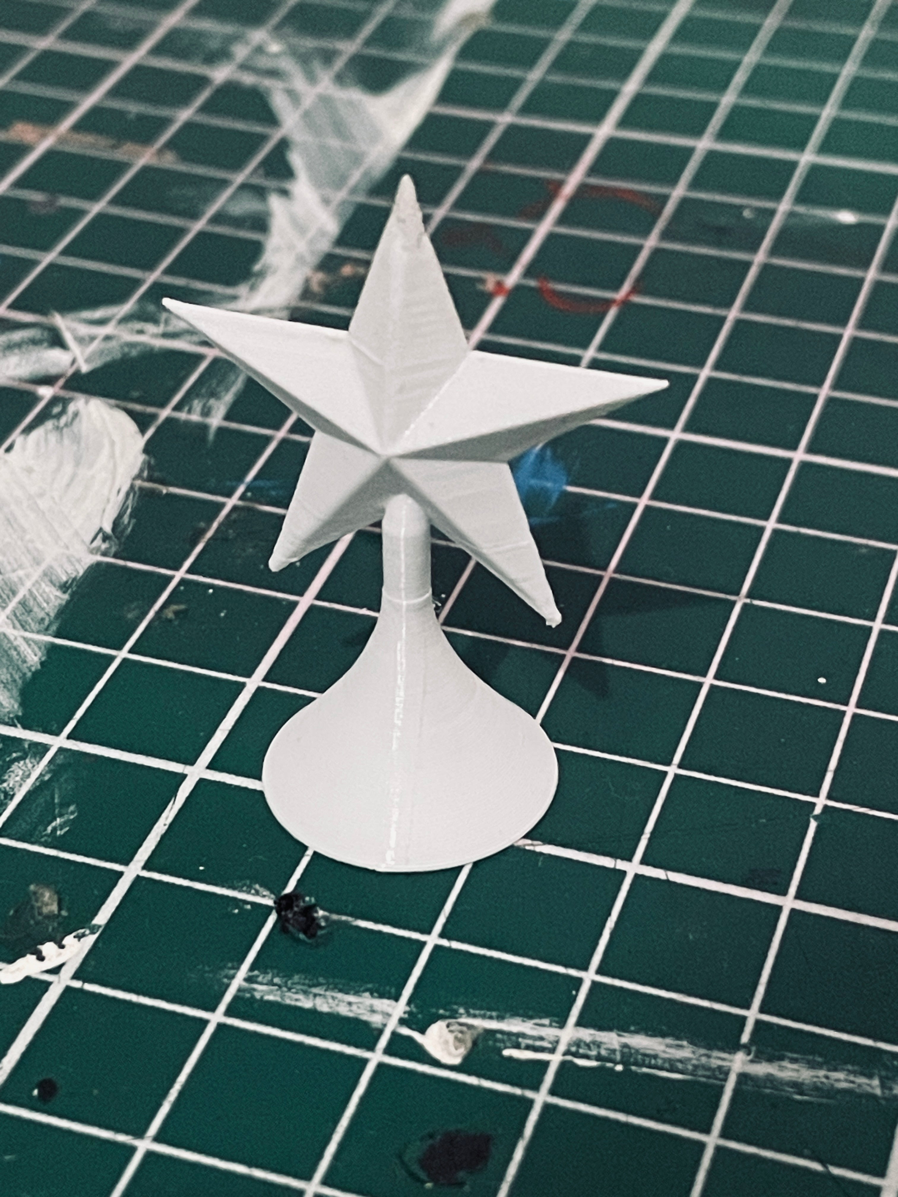 Mini Tree Topper Star – For Christmas Miniatures