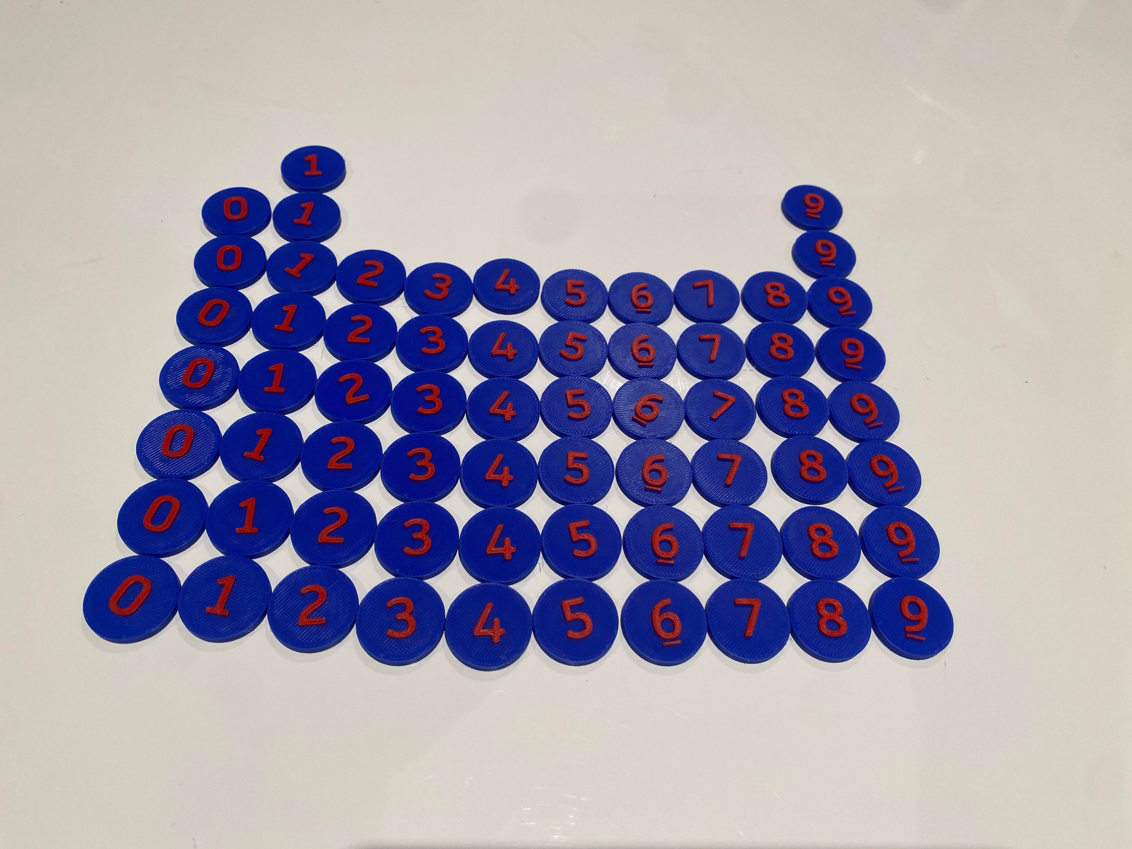 Addition with Regrouping Work Board