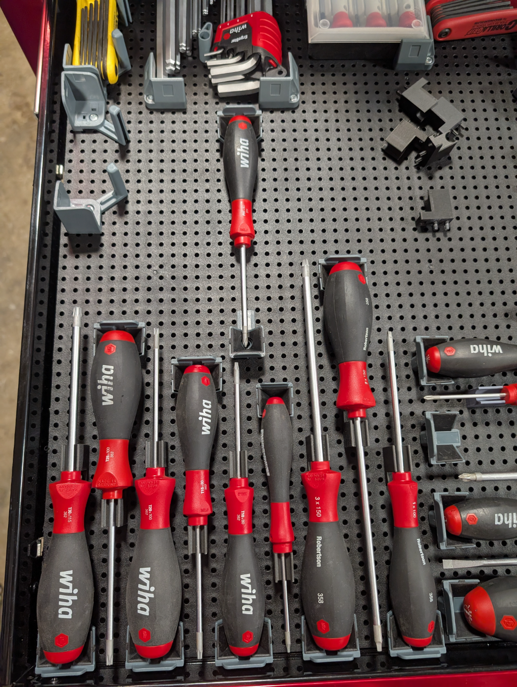 Toolgrid Screwdriver Clips