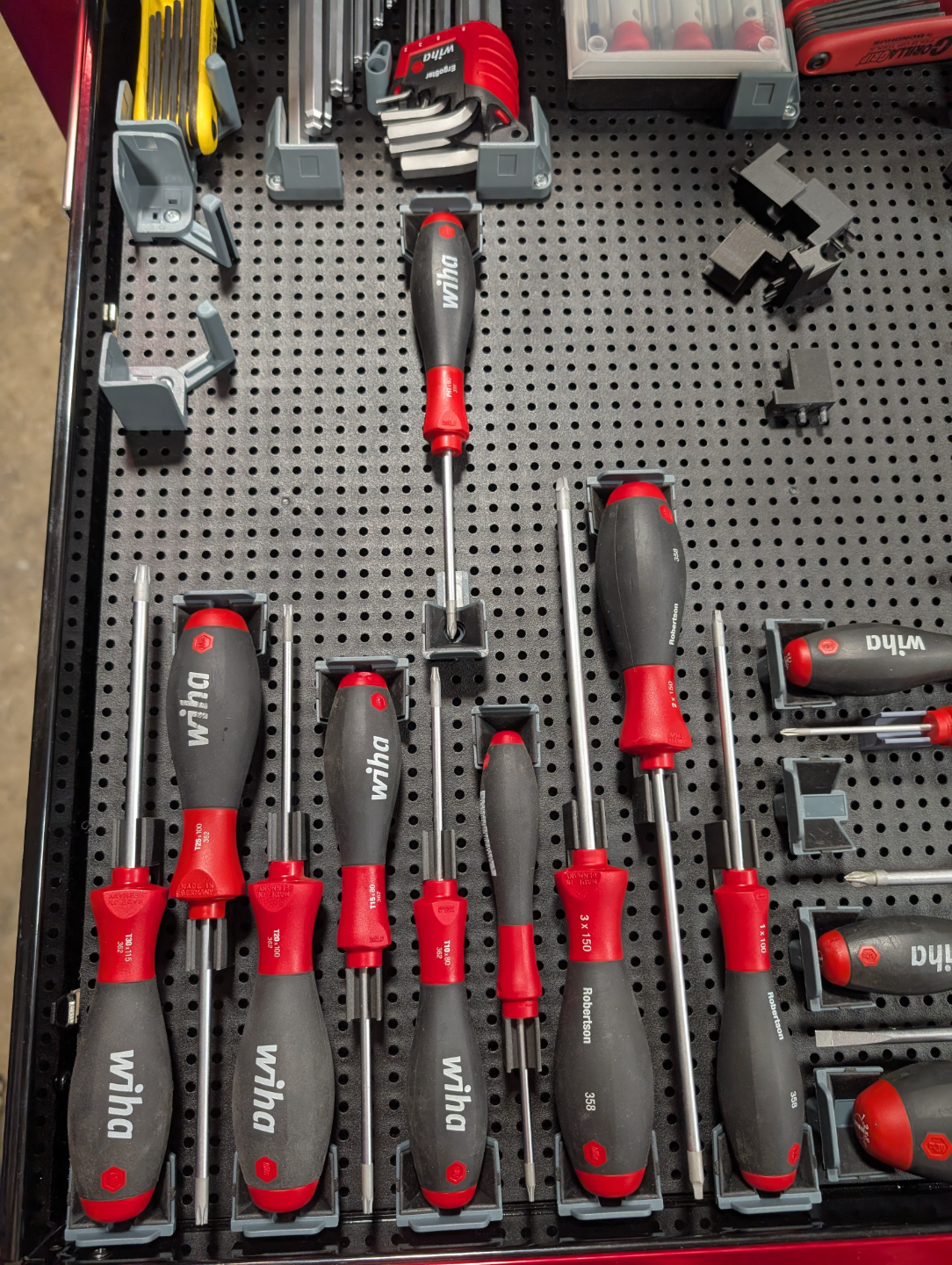 Toolgrid Screwdriver Clips
