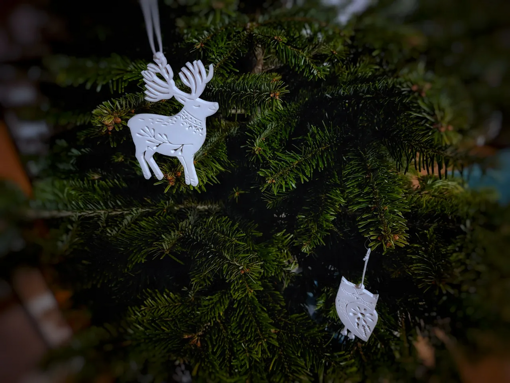 Christmas animal decoration