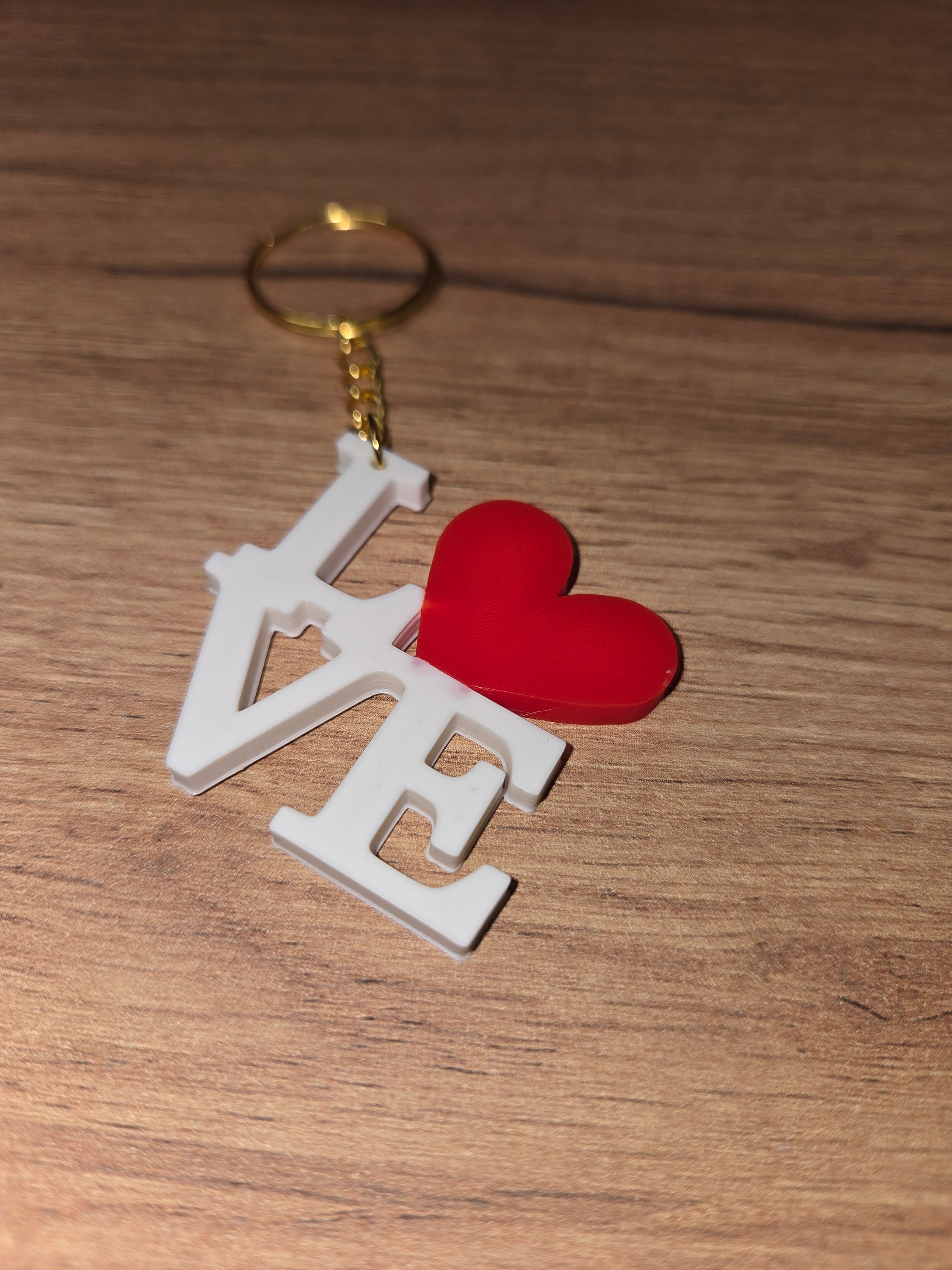 Love keychain Love You Love Me