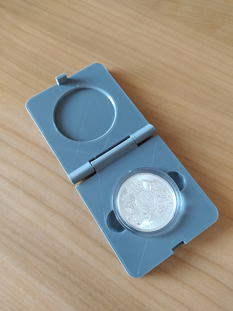 1oz silver coin box