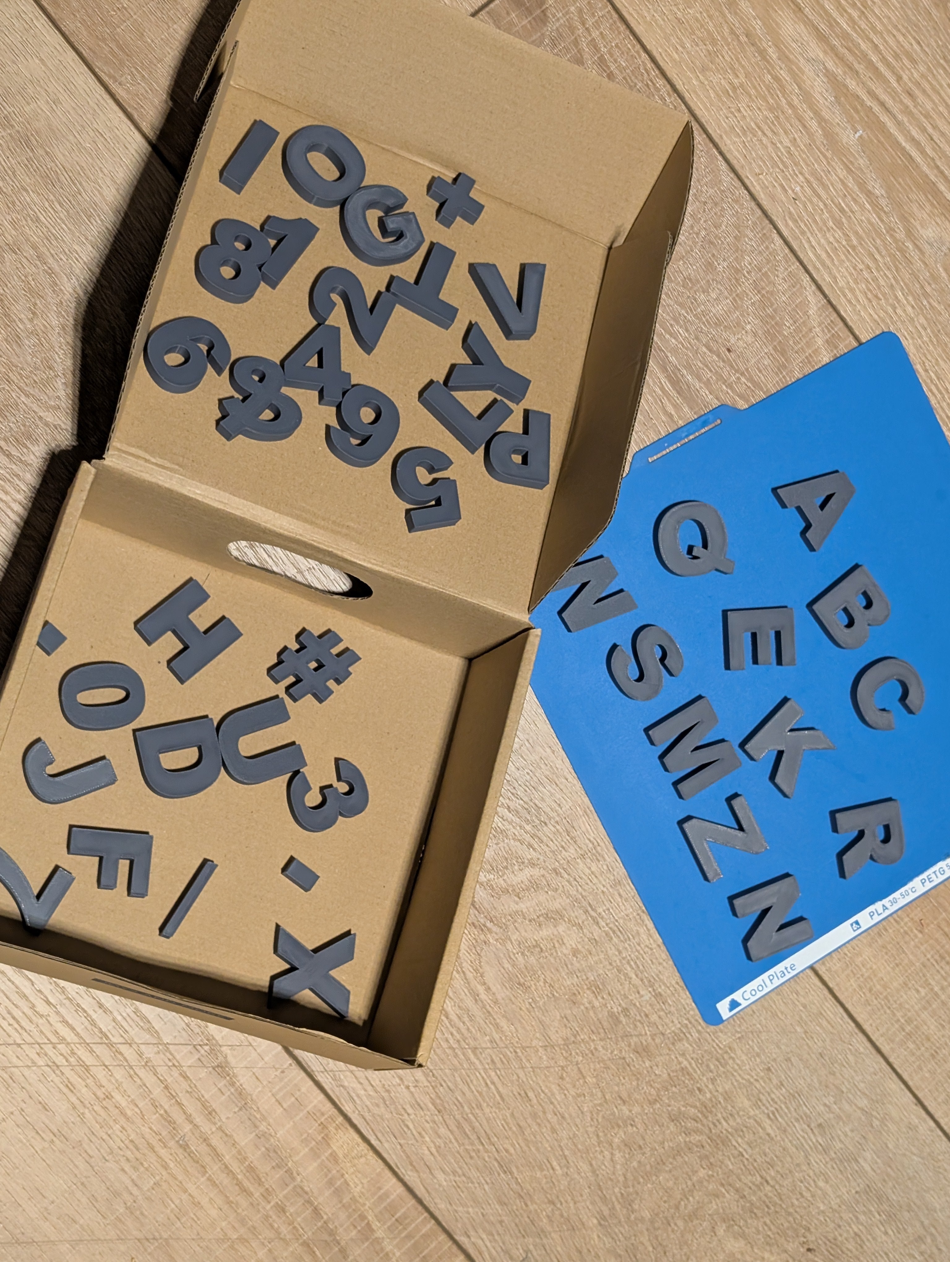 ARIAL BLACK Buchstaben und Zahlen