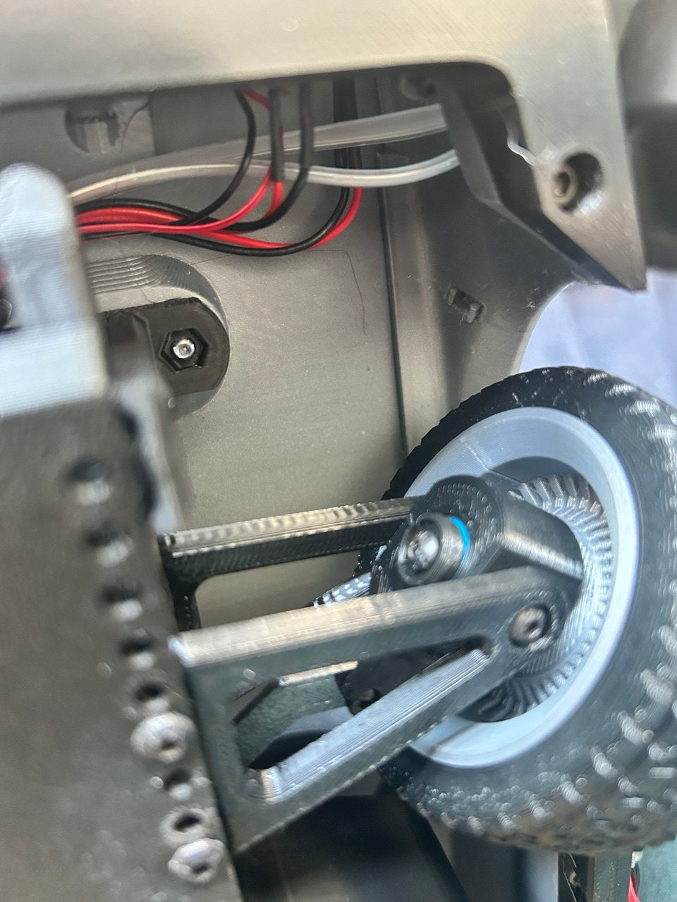 Adaptador rotula, mejora dirección Chasis 1/10 DKS