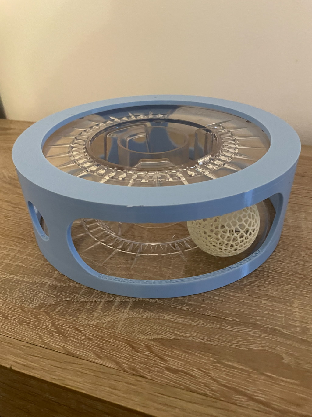 Recycled Spool / Toy with ball for Cats and Dogs 2