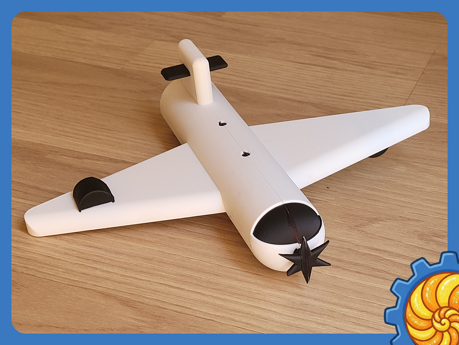 my drone plane - 6yo's First 3D Drawings