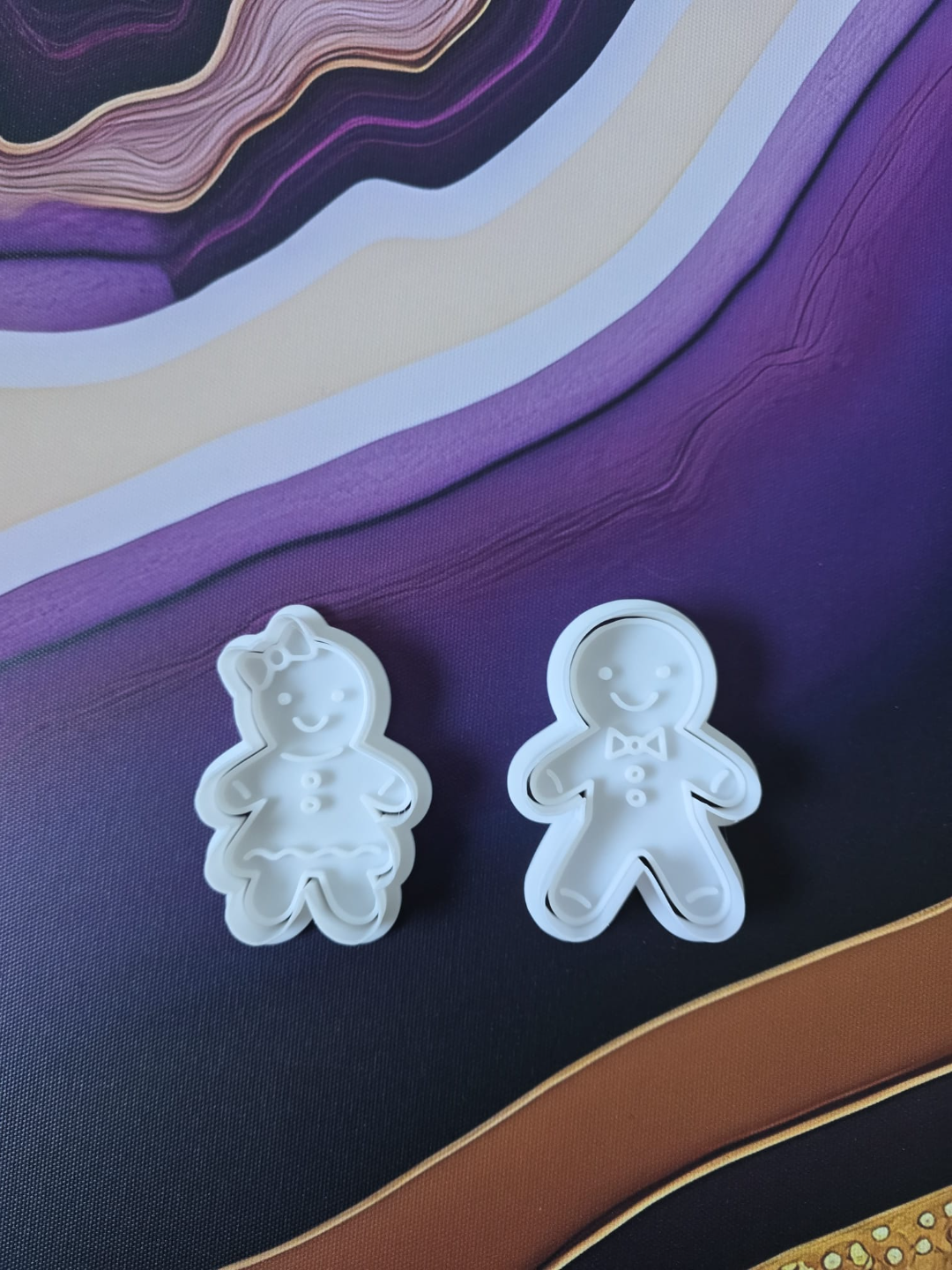 Gingerbread Cookie Cutter Person Shape Playdoh Fun