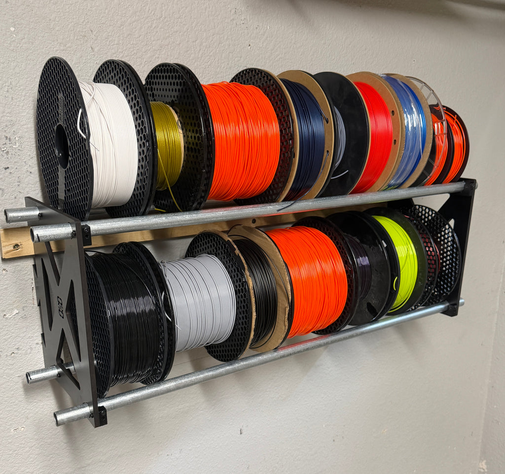 RepRack 2: Open Source Spool & SHELF System!