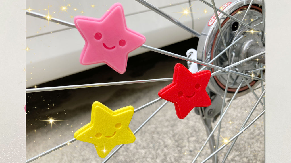 Star Spoke Decoration for Kids Bike＿ スポークデコ＿吉田工房