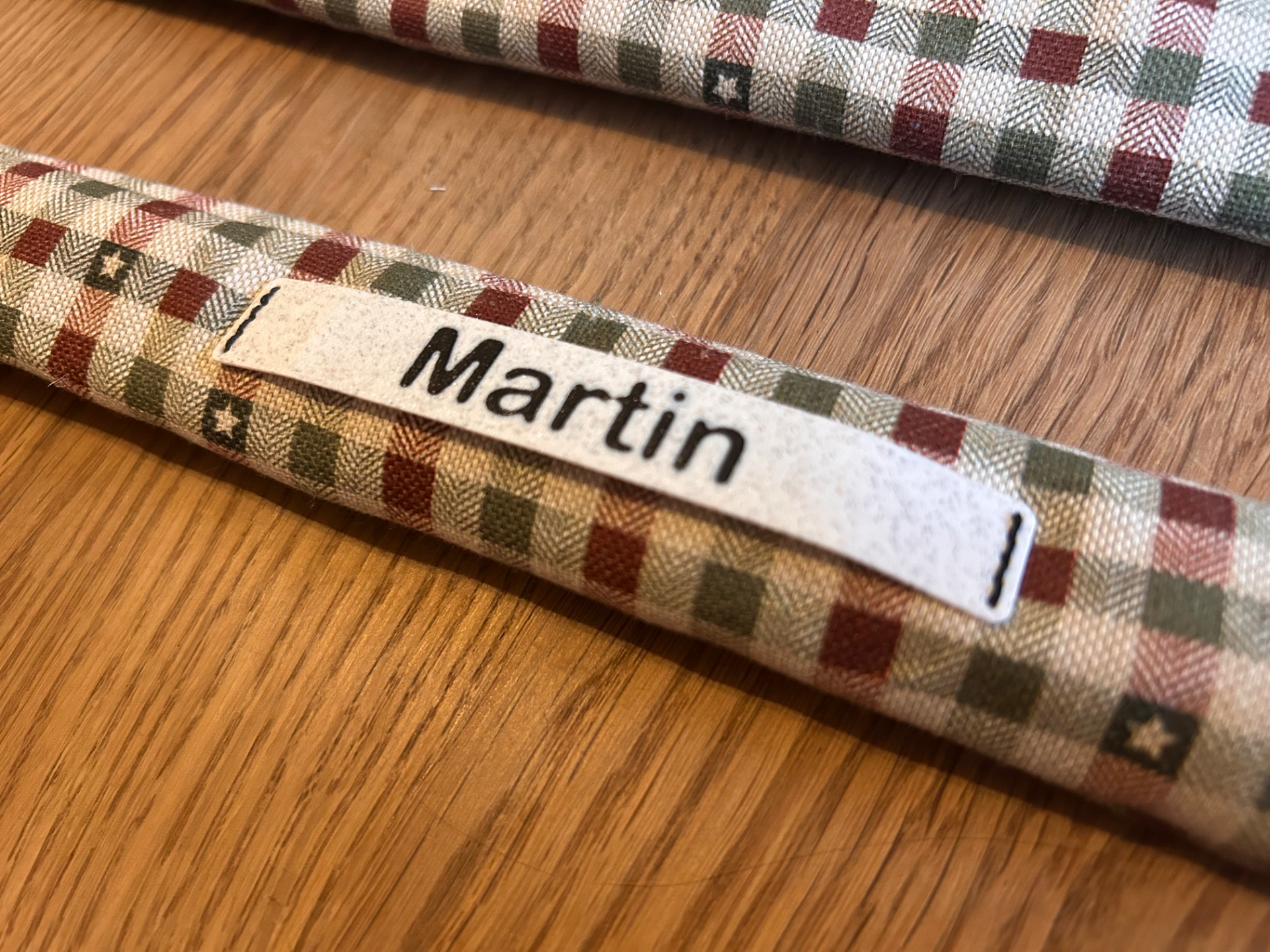 sewable nametag