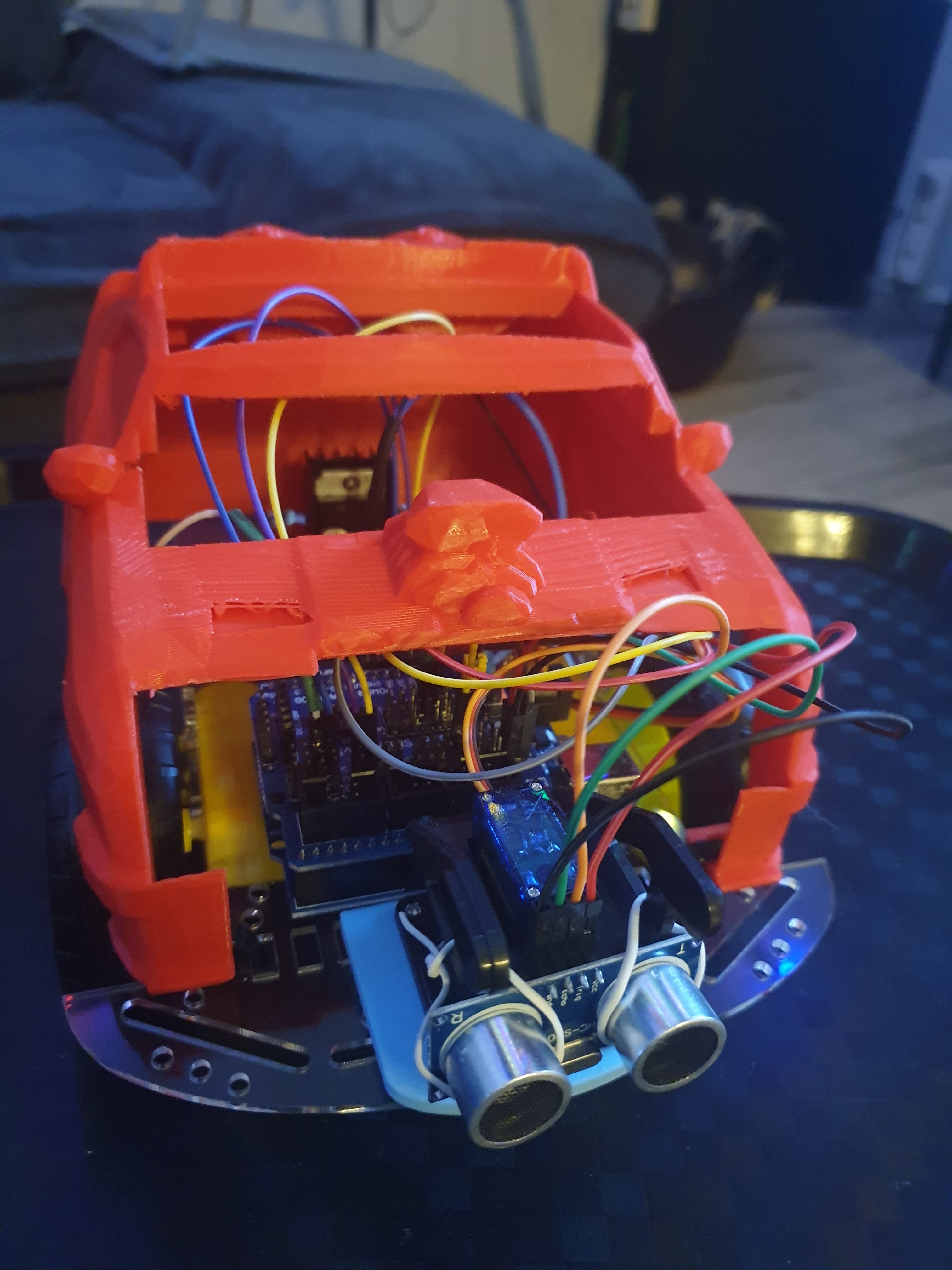 Carrosserie Mad Max pour robot 2WD