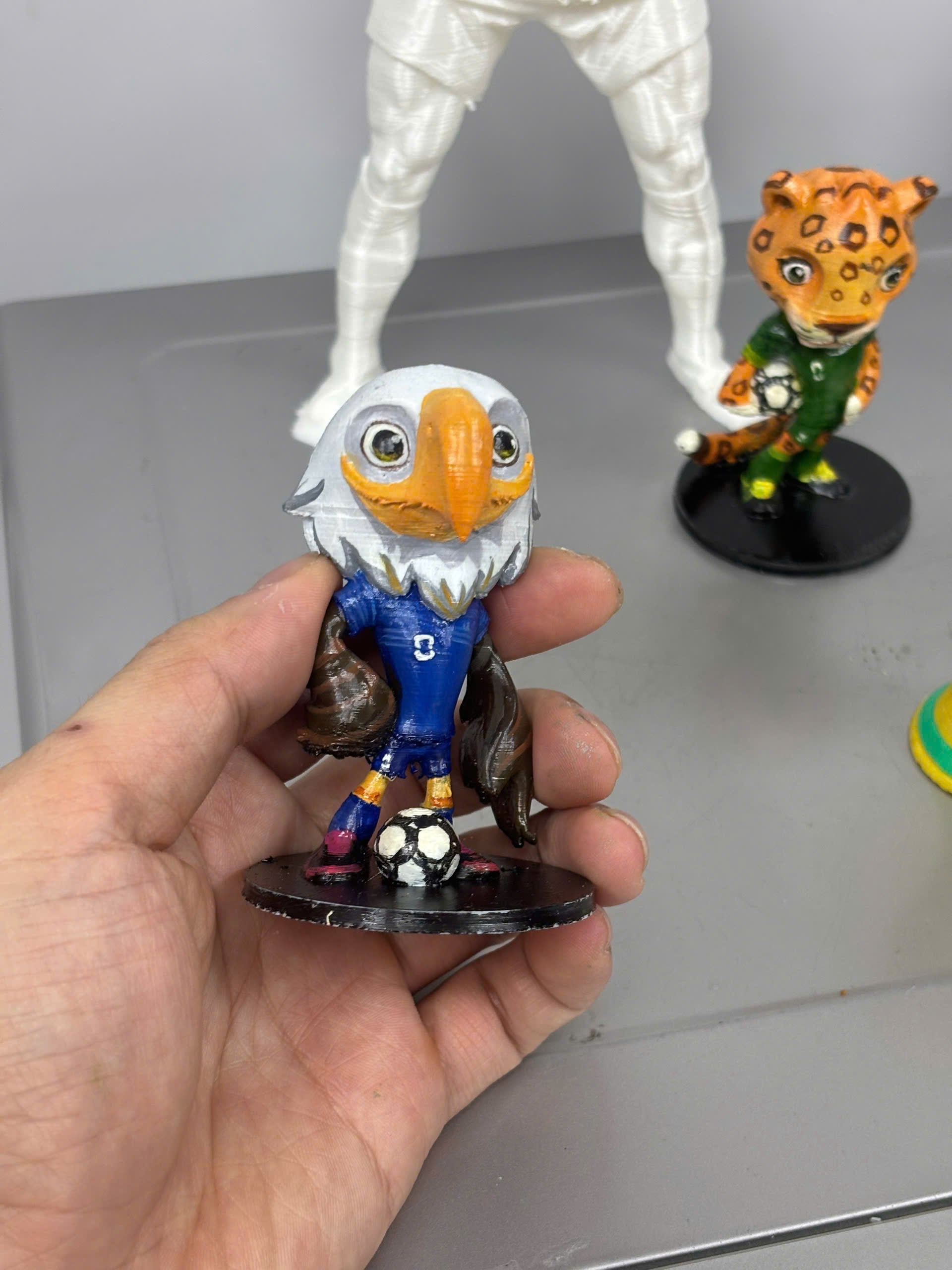 Worldcup 2026 Mascot and Tropy fanmade
