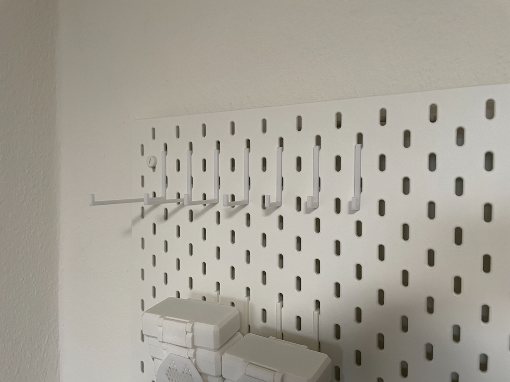 Ikea Skadis Hook (7 Lengths)