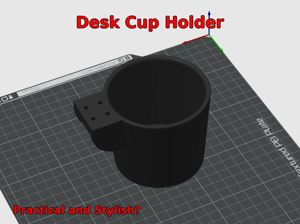 DESK CUP HOLDER - PORTA TAZZA DA SCRIVANIA
