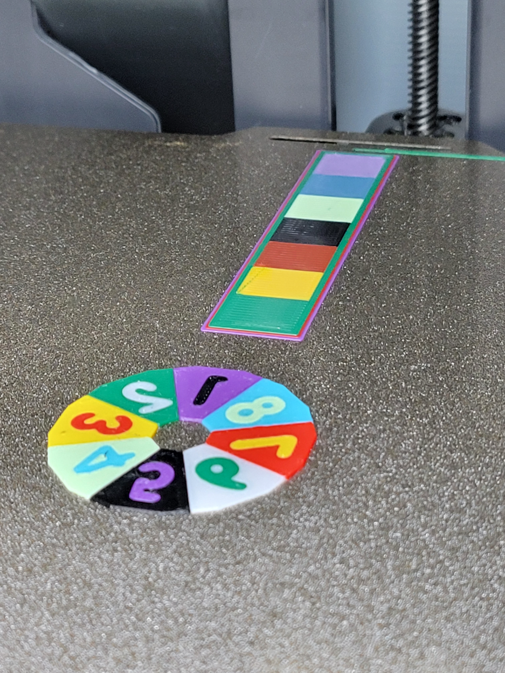 AMS 8 Color Test Chip