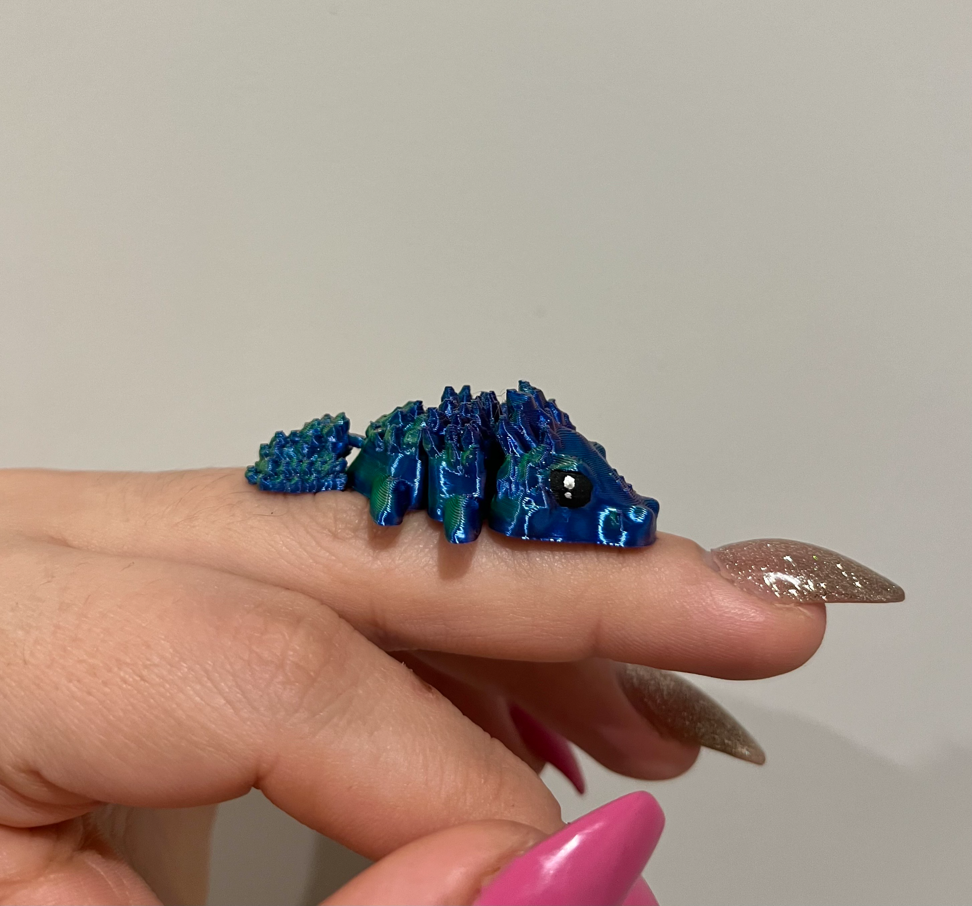 articulated minis baby spike dragon