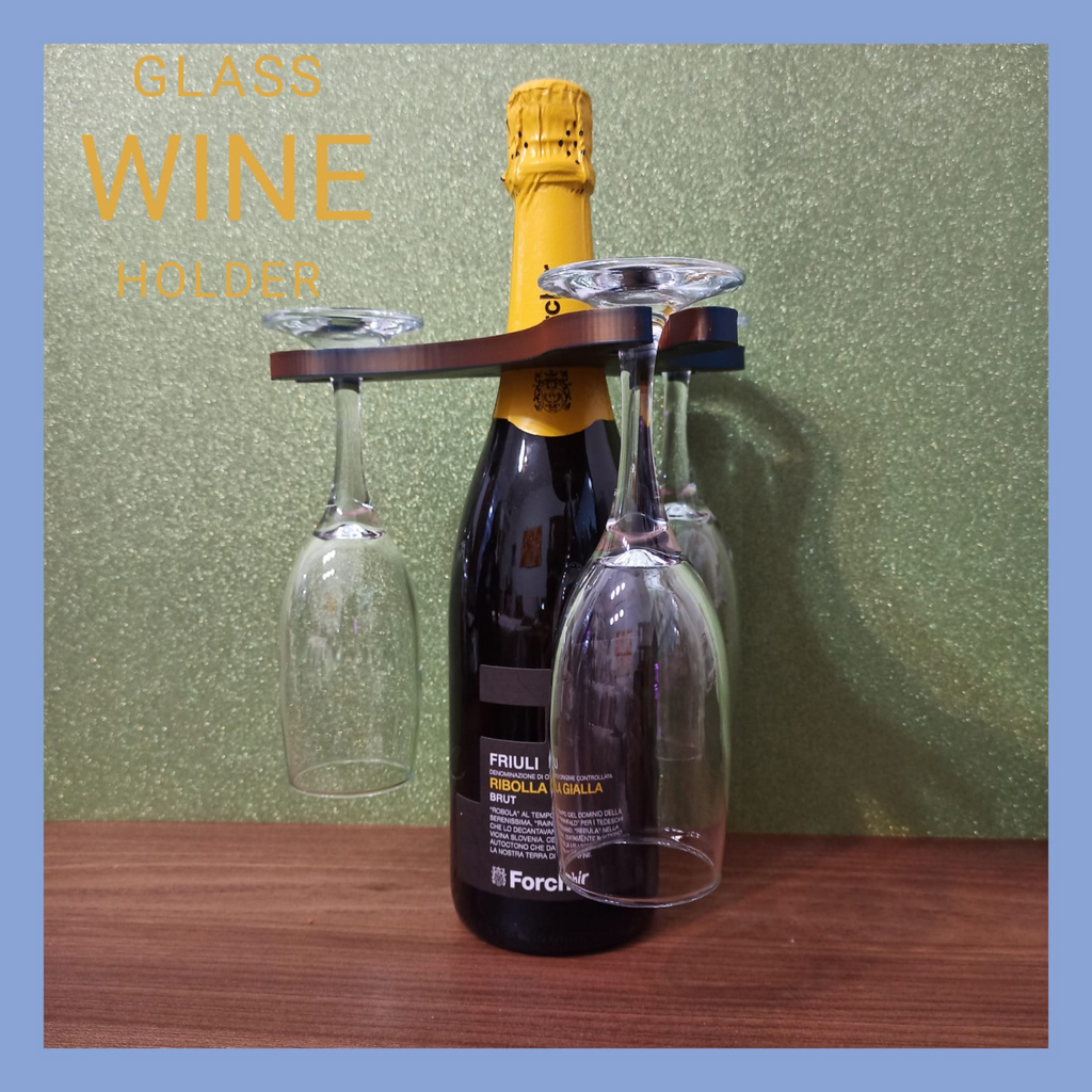 WINE BUTLER - STAND -GLASS HOLDER