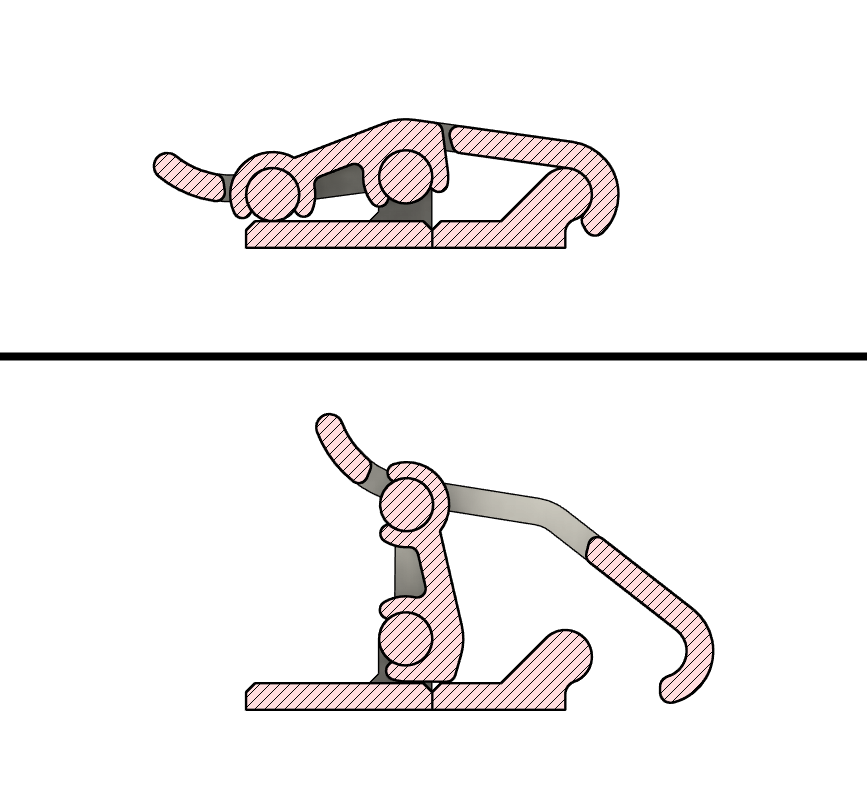 Toggle latch