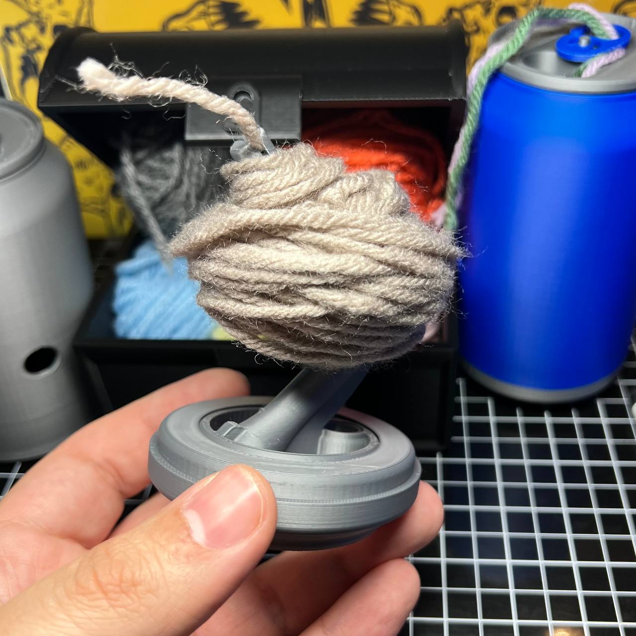 The Yarn Can - Yarn Snack To Go