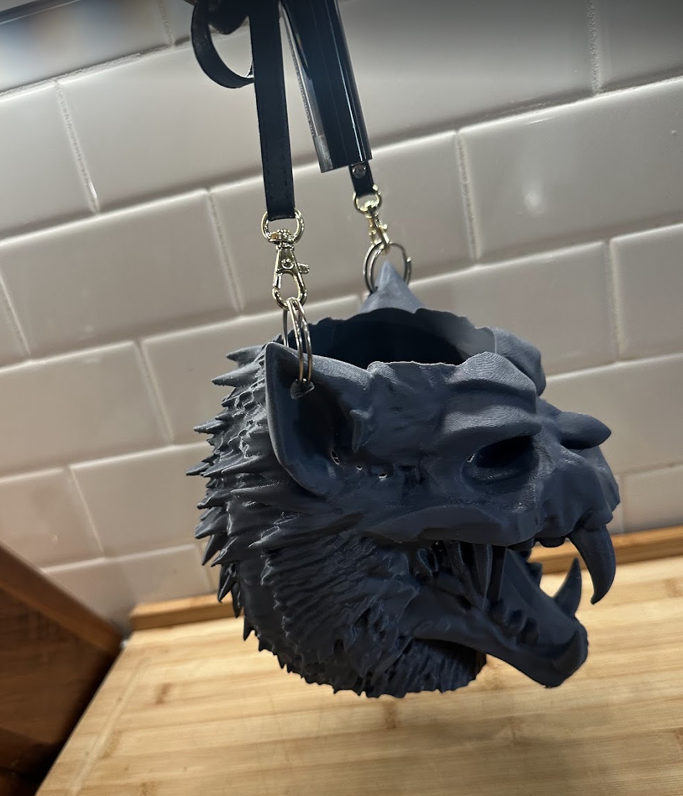 Werewolf Skull Purse