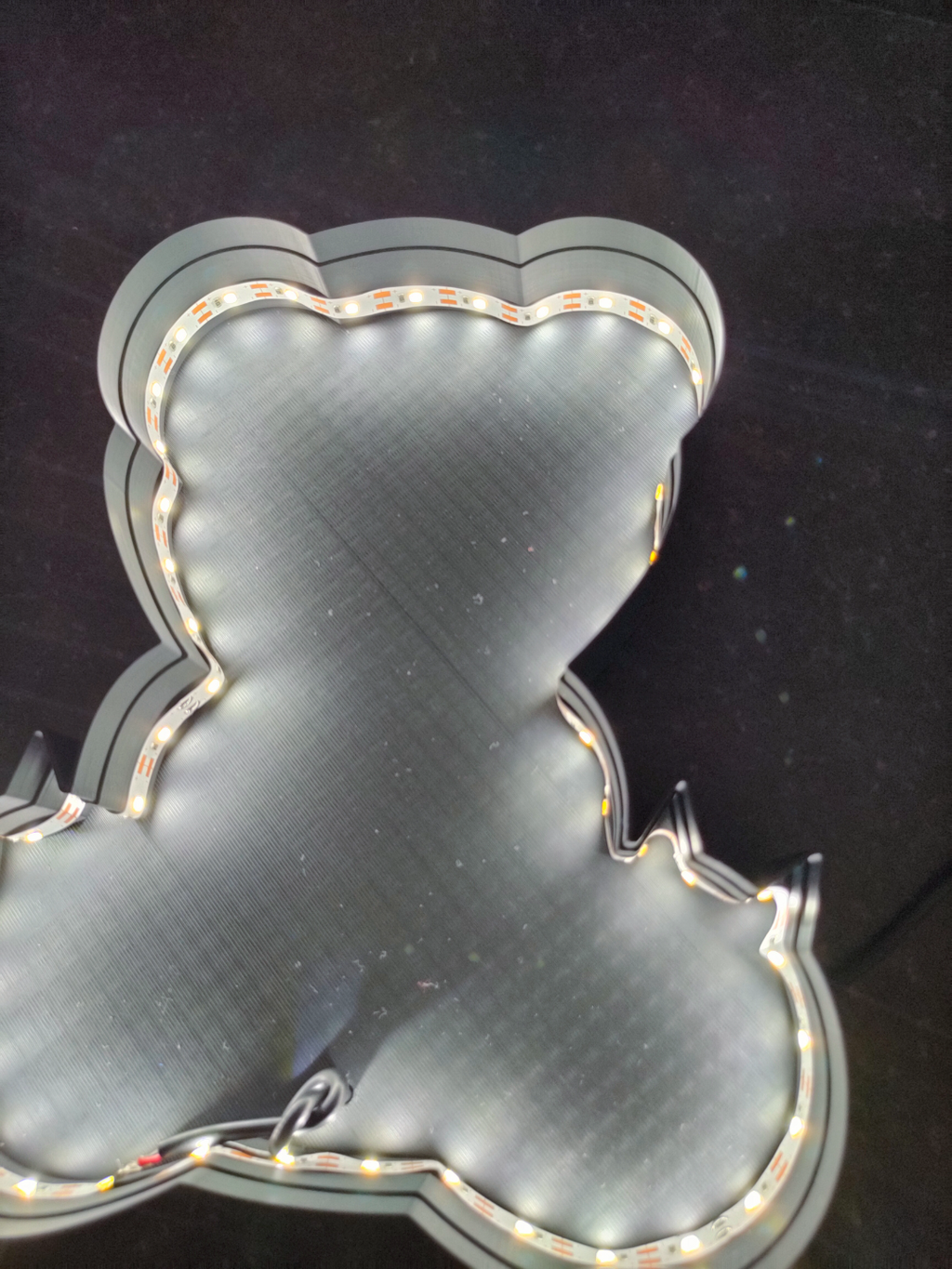 Horror Teddy Light Box