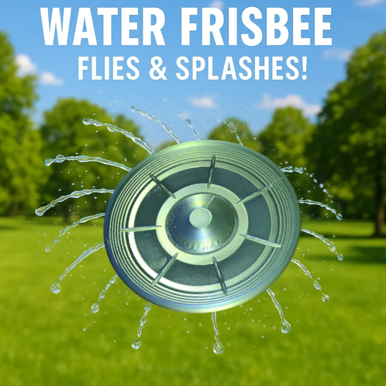 Water Frisbee – Flies & Splashes!