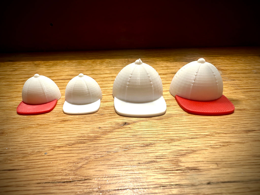 Tiny Baseball Hat/ Baseball Cap for Broken Prints