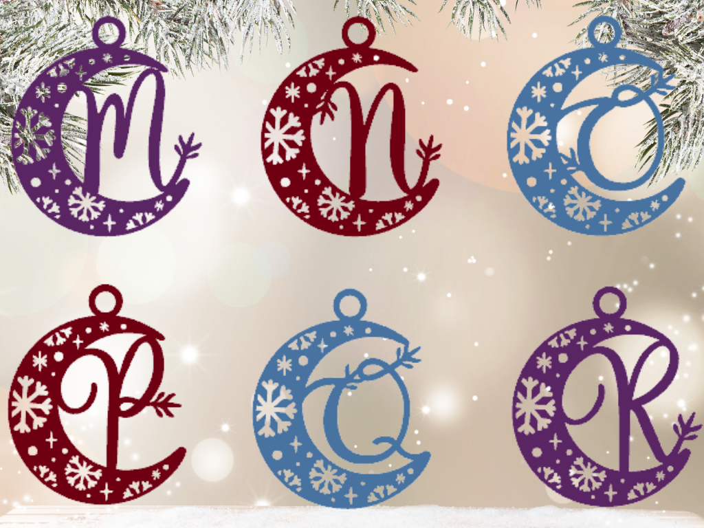 Boules de Noël - Lettres Initiales (édition 2024)