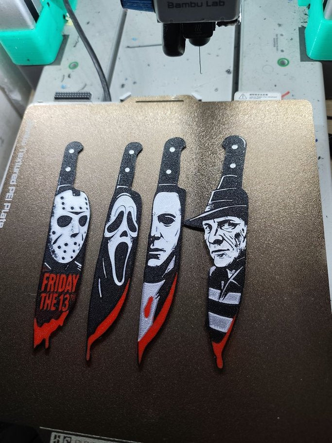 Horror Knives - Freddy - Michael - Scream - Jason
