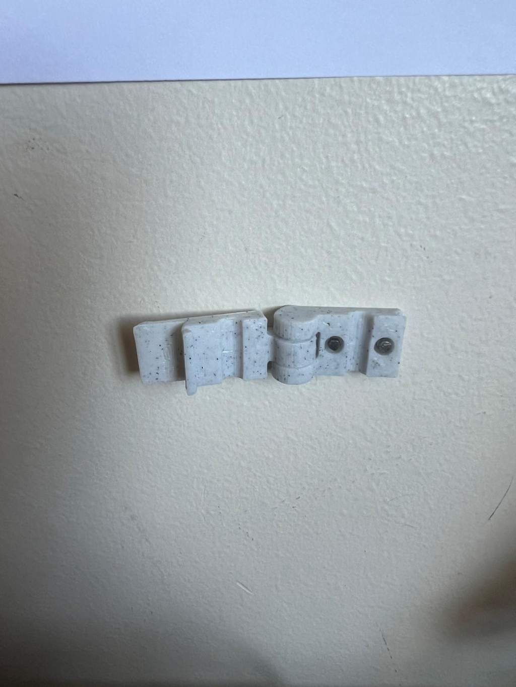 Print in place cable clip