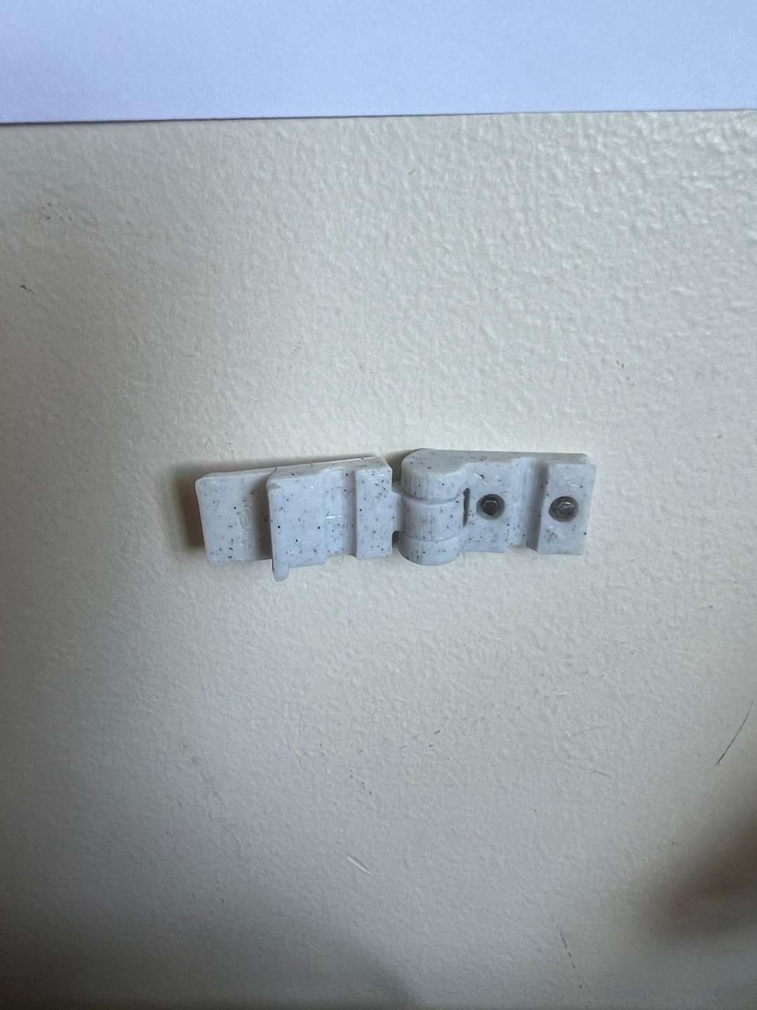Print in place cable clip