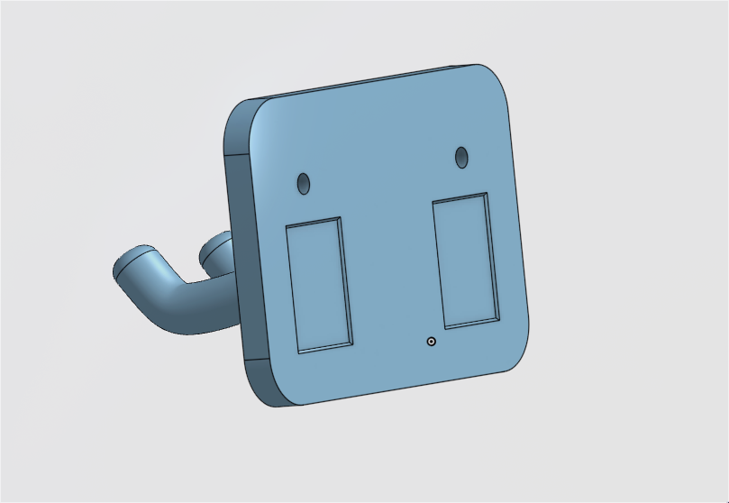 Dual Pronged Wall Hanger