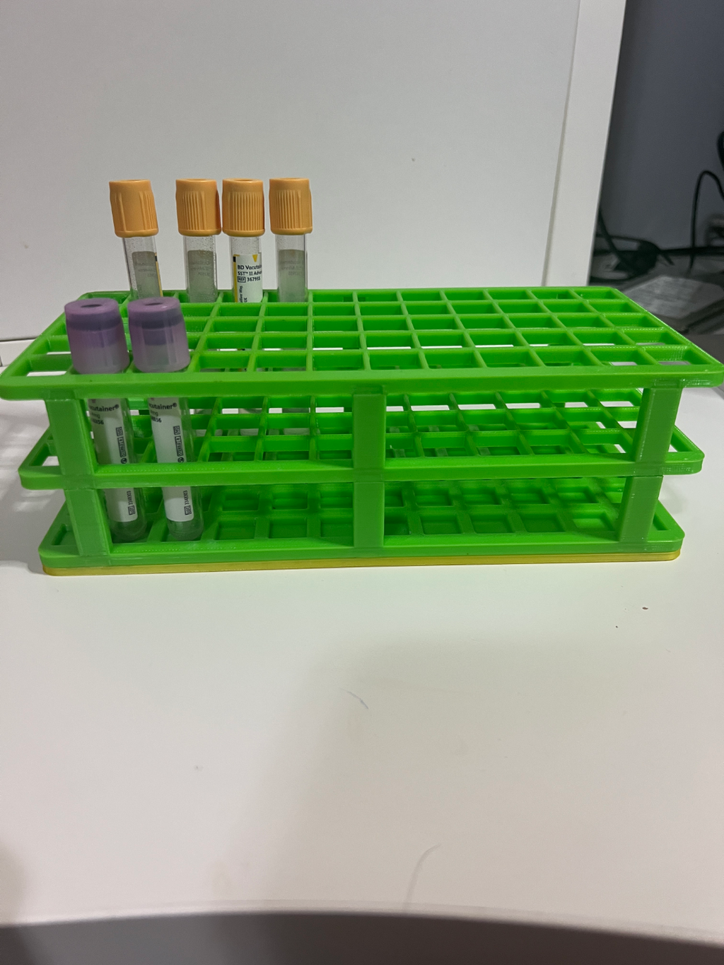 Test tubes holder (with Dr. name)