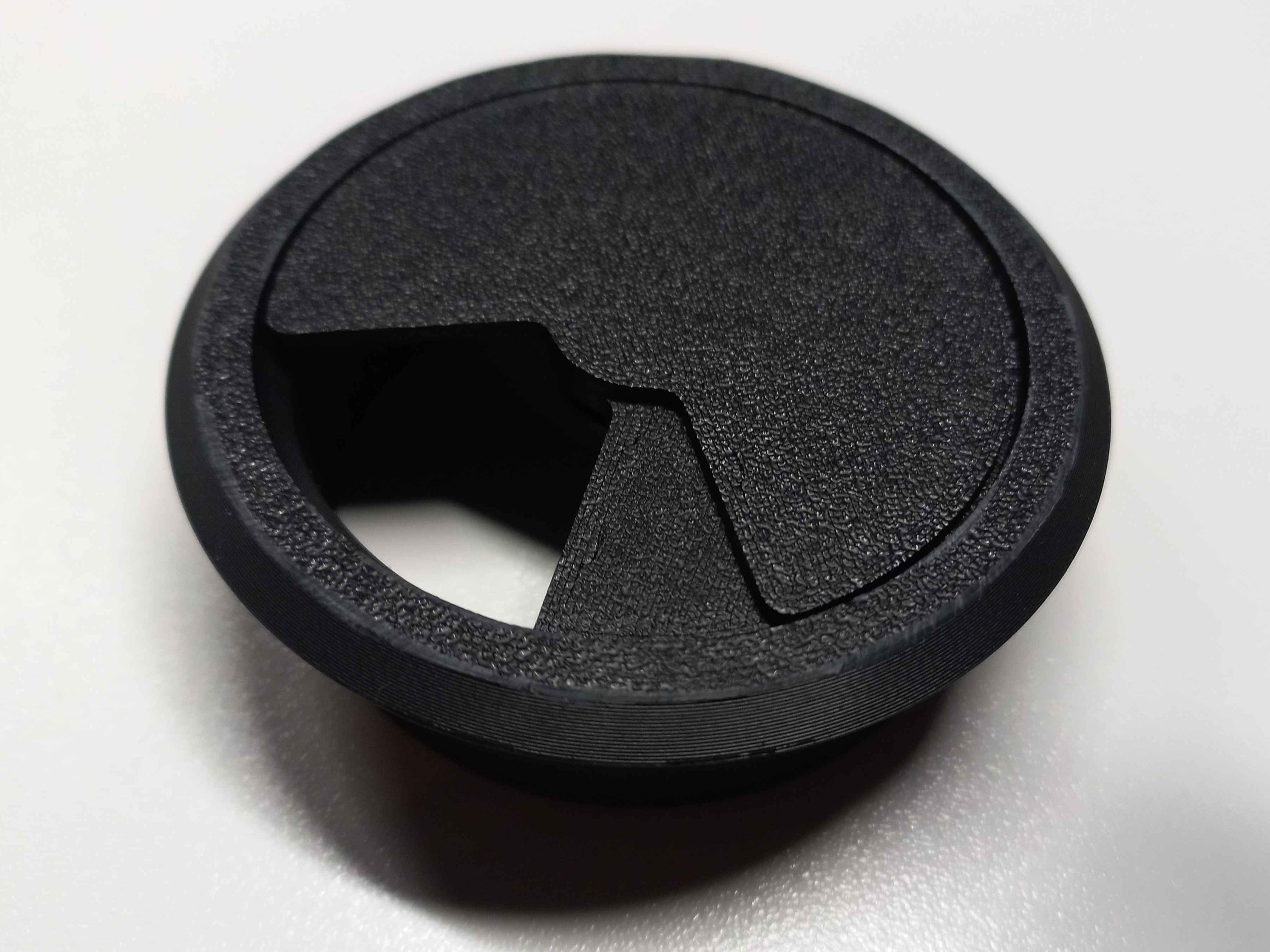End cap & retention ring for "P... Cable Grommet"