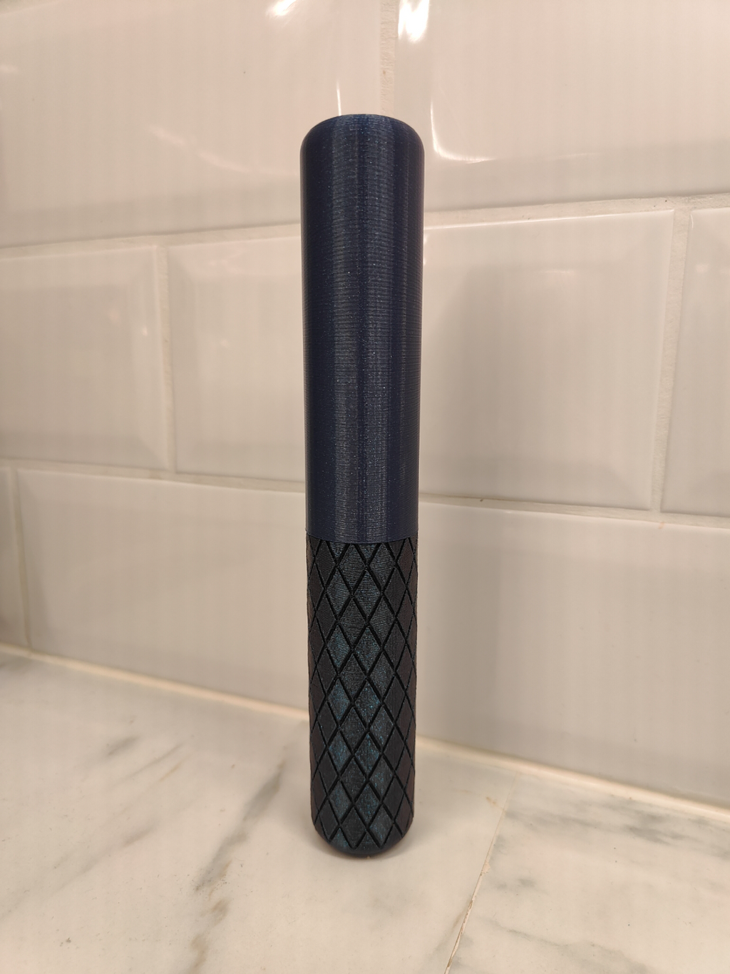 Portable Travel Toothbrush Case - Lattice pattern