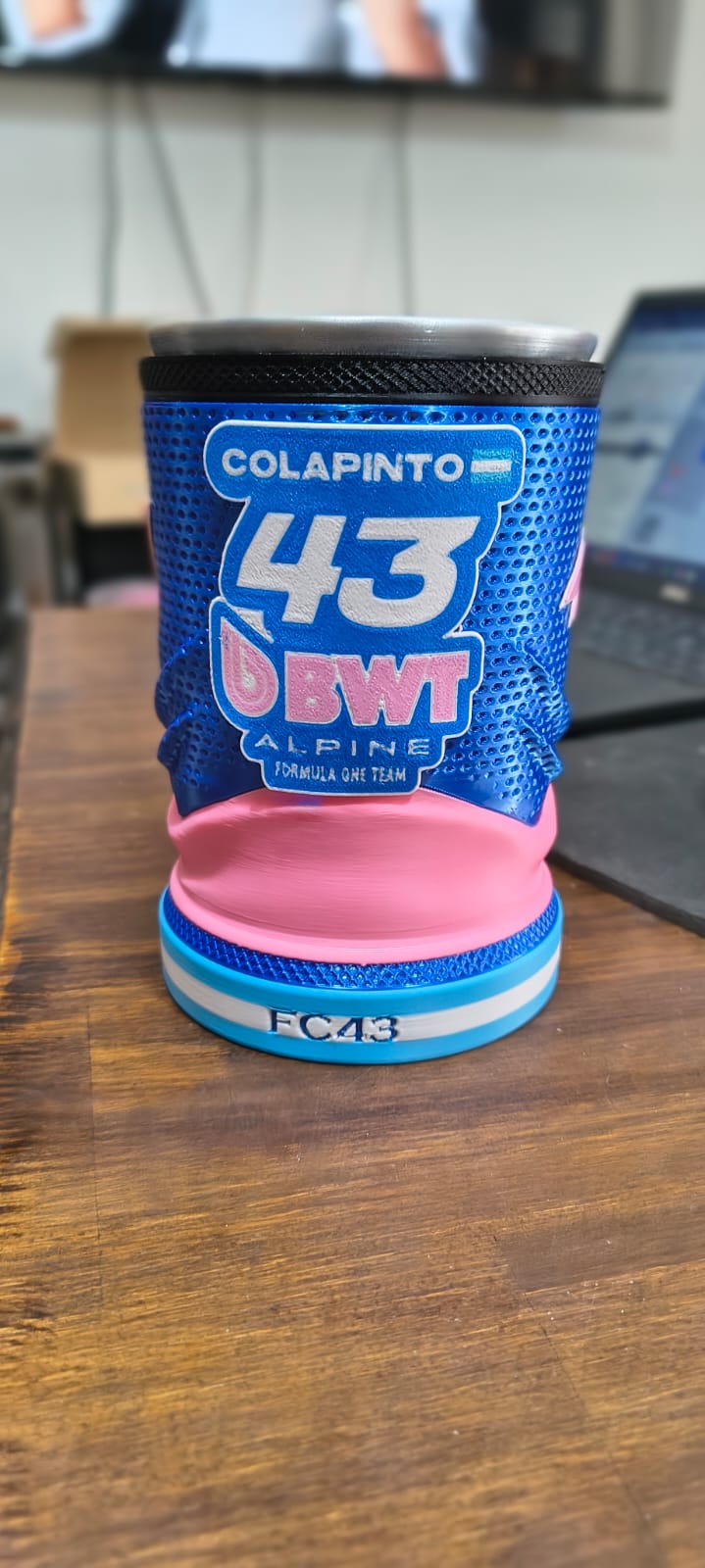 Chop vaso cernet 500cc Franco Colapinto F1 alpine