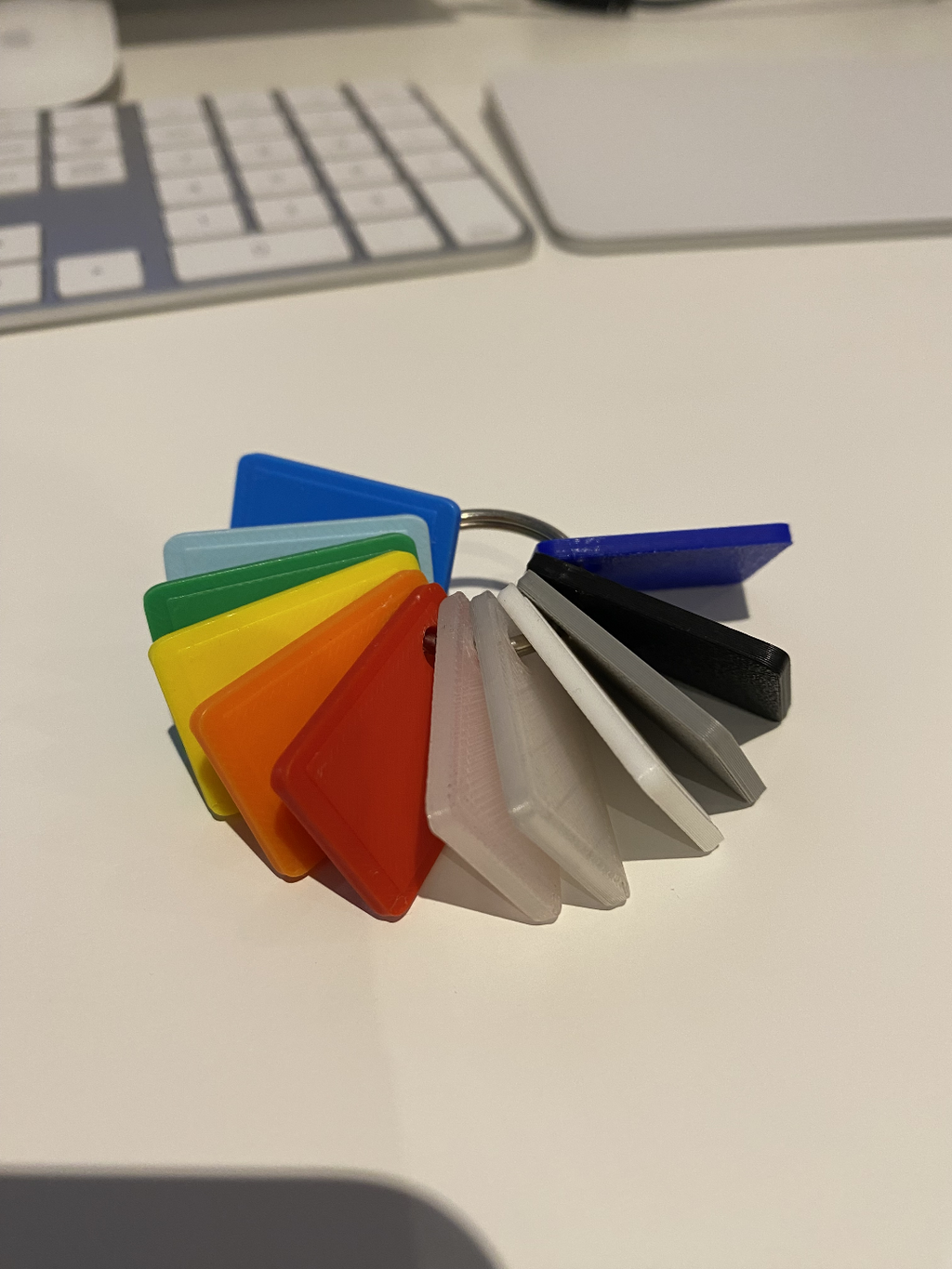 Filament sample/test - Color card